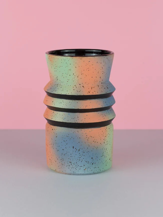 Color cloud Vase