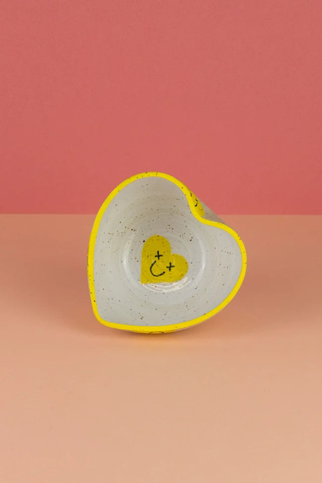 Yellow Smiley Valentines Edition