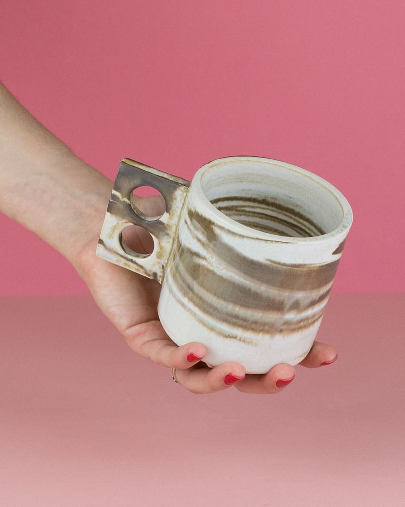 Marbled Stoneware Mug