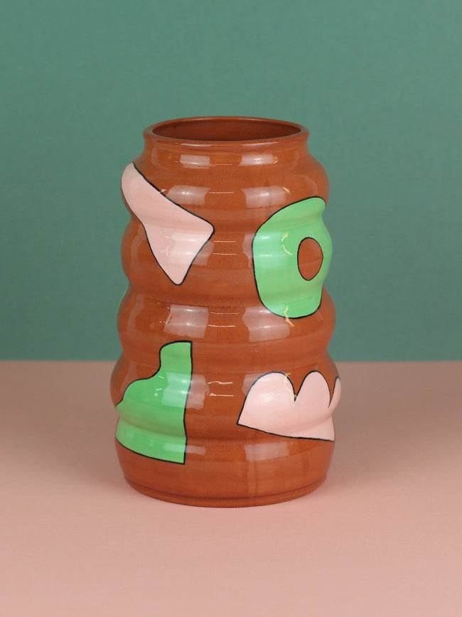 Pastel Choco Vase