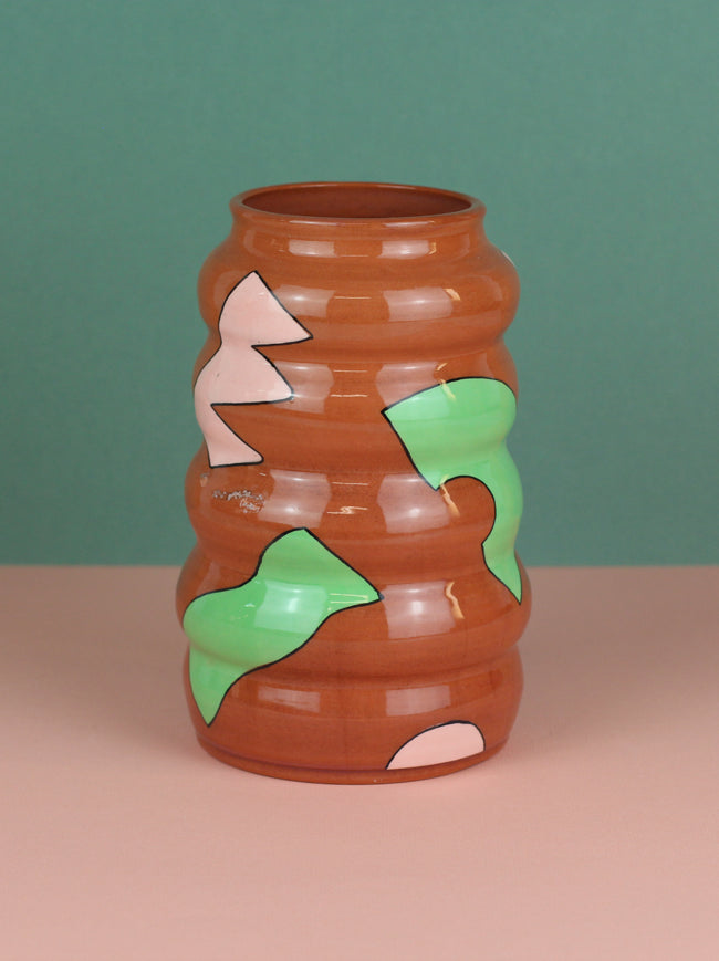 Pastel Choco Vase