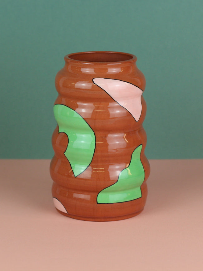 Pastel Choco Vase