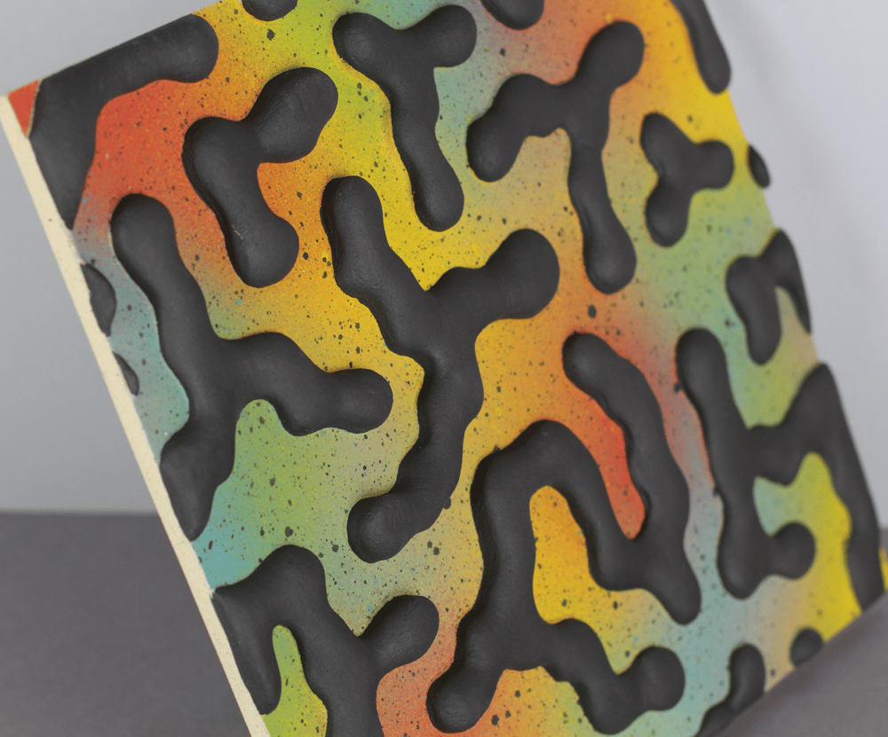 Rainbow Volume Tile - Made to order