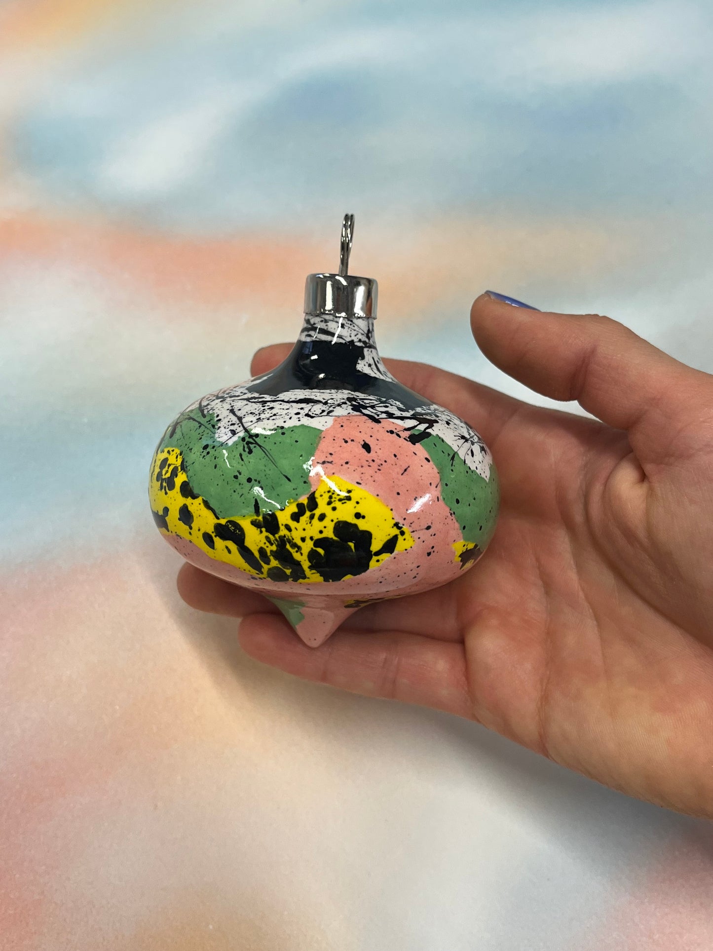 Ceramic Tree Ornament - Preorder pack of 5