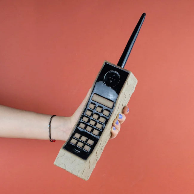 Ceramic Motorola DynaTAC 8000X Sculpture